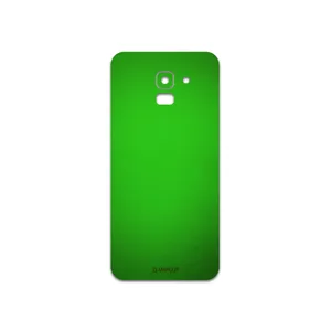 MAHOOT Metallic-Green Cover Sticker for Samsung Galaxy J6