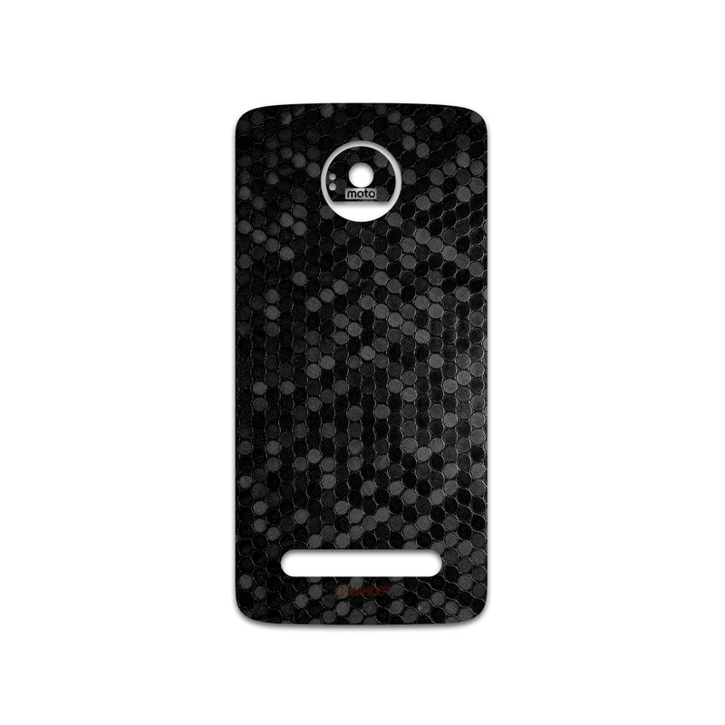 برچسب پوششی ماهوت مدل Honey-Comb-Circle مناسب برای گوشی موبایل موتورولا Moto Z2 Play