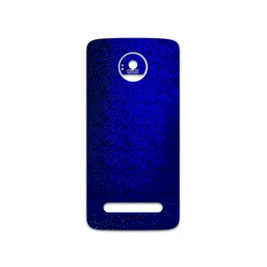 MAHOOT Blue-Holographic Cover Sticker for motorola Moto Z2 Play