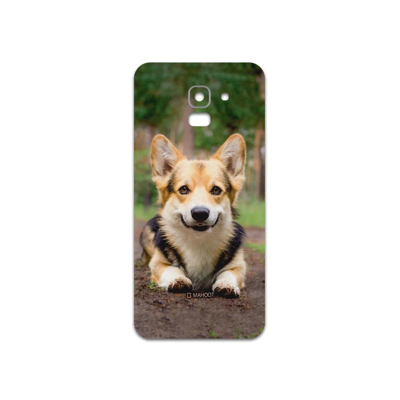 برچسب پوششی ماهوت مدل Dog-2 مناسب برای گوشی موبایل سامسونگ Galaxy J6