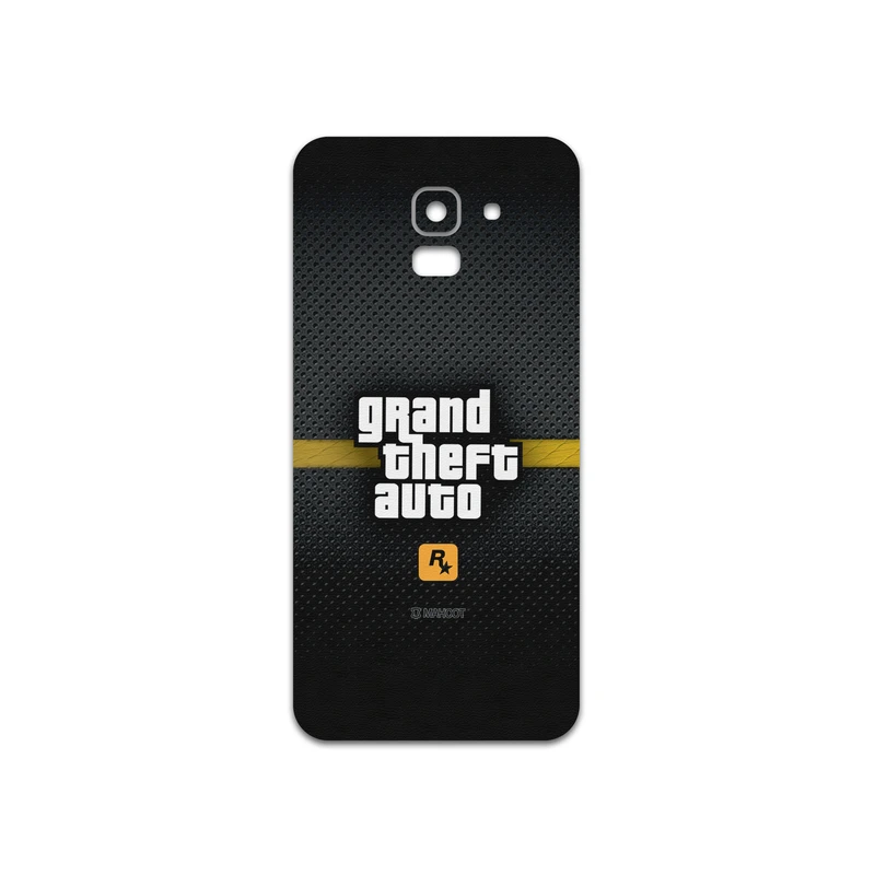 برچسب پوششی ماهوت مدل GTA-Game مناسب برای گوشی موبایل سامسونگ Galaxy J6