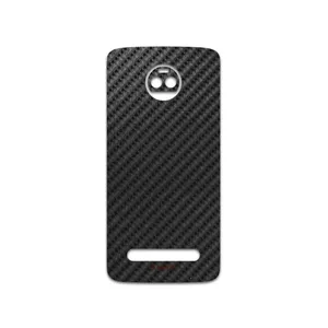 MAHOOT Shine-Carbon-Fiber Cover Sticker for motorola Moto Z2 Force