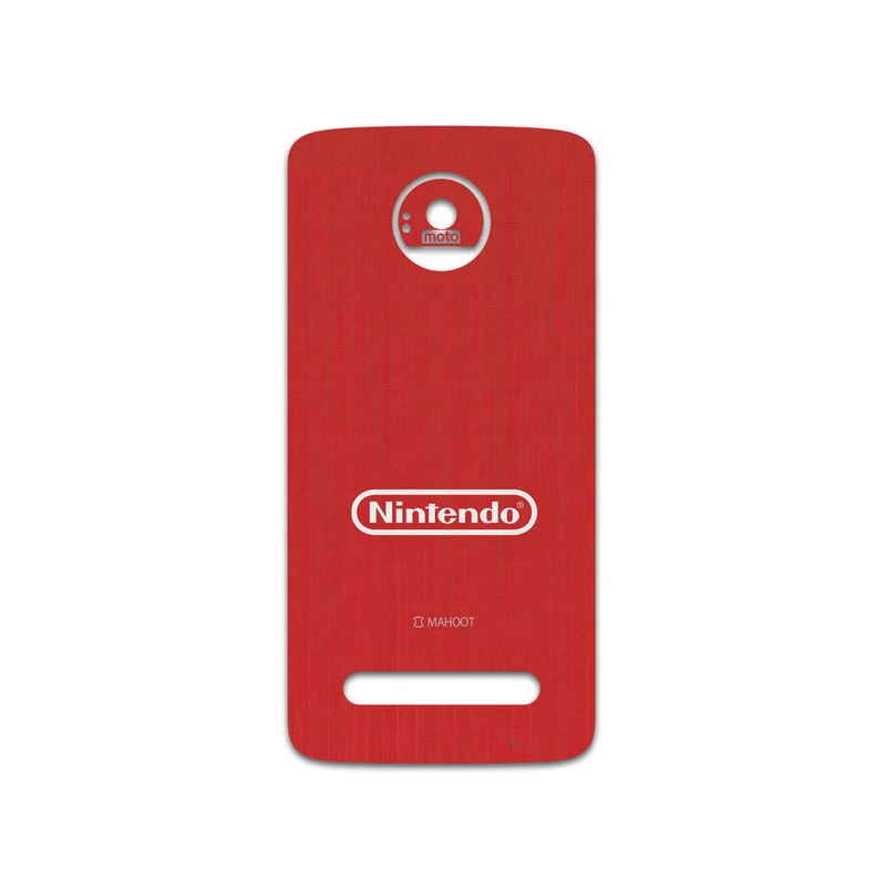 برچسب پوششی ماهوت مدل NINTENDO مناسب برای گوشی موبایل موتورولا Moto Z2 Play