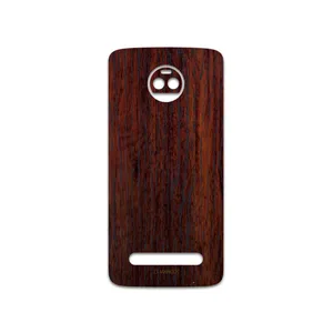 MAHOOT Red-Wood Cover Sticker for motorola Moto Z2 Force