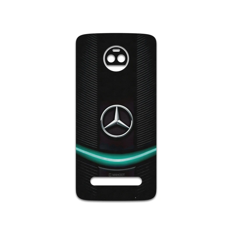 برچسب پوششی ماهوت مدل Mercedes-Benz مناسب برای گوشی موبایل موتورولا Moto Z2 Force