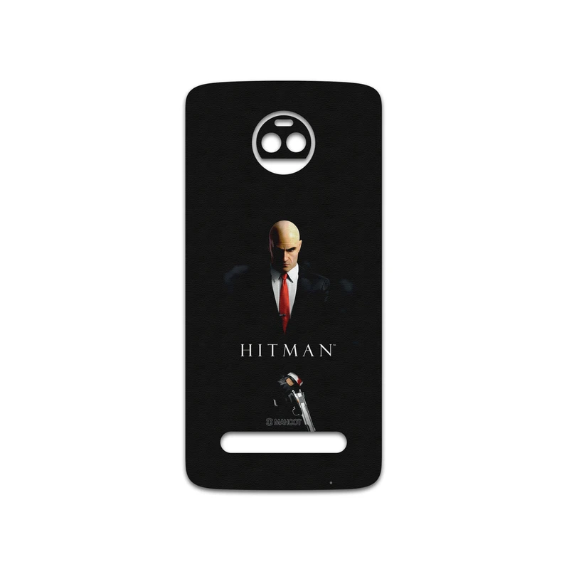 برچسب پوششی ماهوت مدل HITMAN-Game مناسب برای گوشی موبایل موتورولا Moto Z2 Force