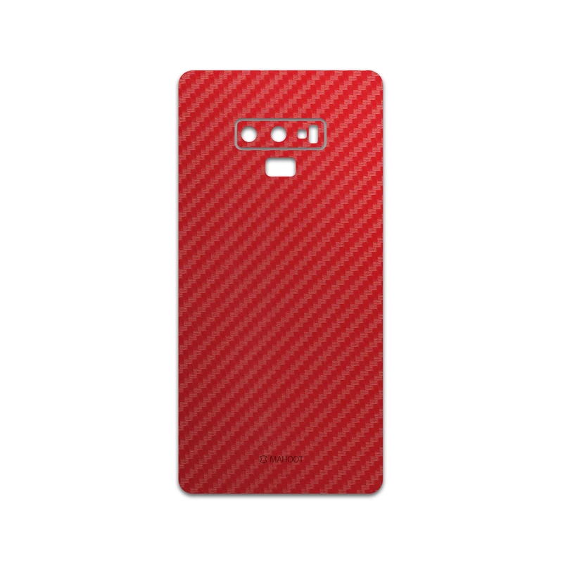 برچسب پوششی ماهوت مدل Red-Fiber مناسب برای گوشی موبایل سامسونگ Galaxy Note 9