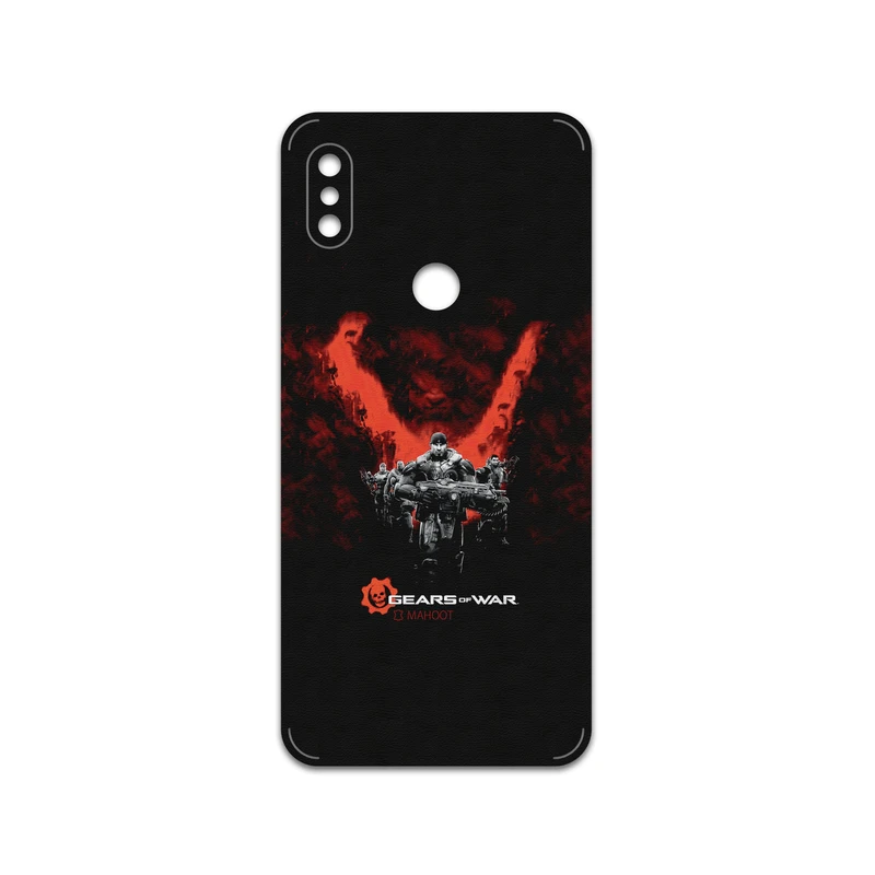 برچسب پوششی ماهوت مدل GEARS-OF-WAR-Game مناسب برای گوشی موبایل شیائومی Redmi Y2