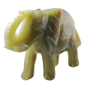 مجسمه سنگی مدل فیل کد M1190