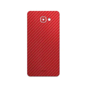 MAHOOT Red-Fiber Cover Sticker for Samsung Galaxy A9 2016