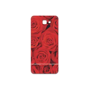 MAHOOT Red-Flower Cover Sticker for Samsung Galaxy J5 Prime