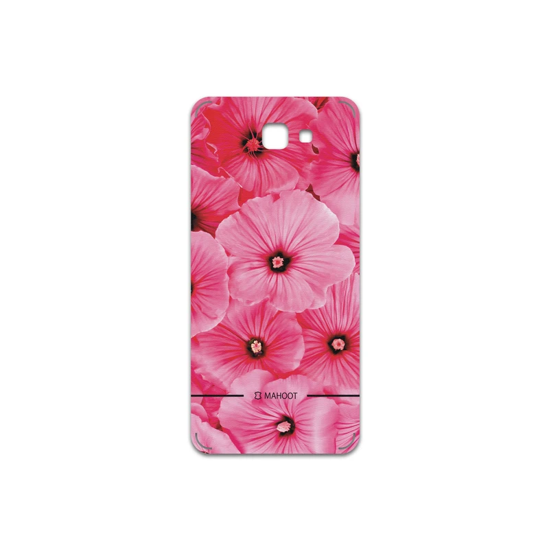 برچسب پوششی ماهوت مدل Pink-Flower مناسب برای گوشی موبایل سامسونگ Galaxy J5 Prime