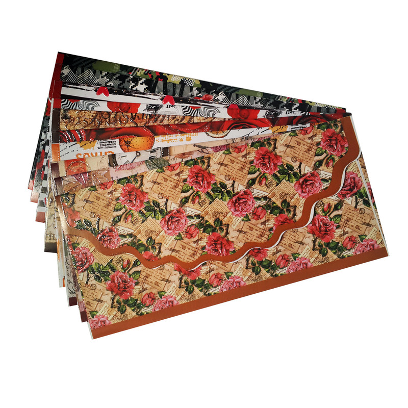 پاکت پول مدل هدیه رنگارنگ مجموعه 10 عددی