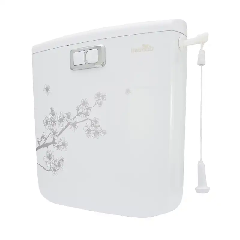 فلاش تانک ایمن آب مدل کاسپین طرح شکوفه