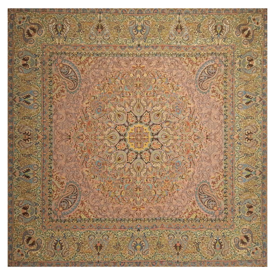 رومیزی ترمه مدل فروردین کد TRM94