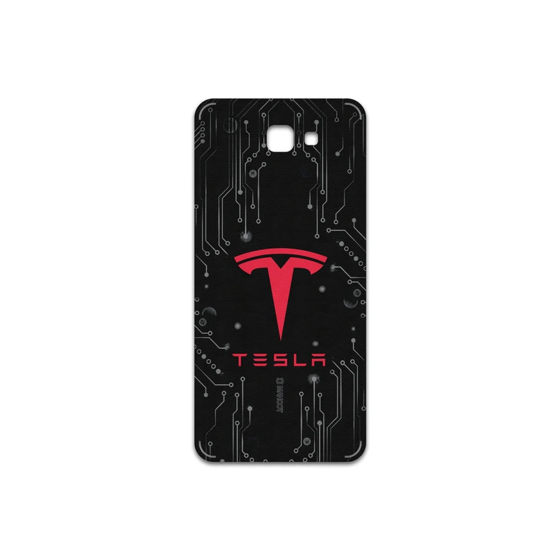 برچسب پوششی ماهوت مدل TESLA-Motors مناسب برای گوشی موبایل سامسونگ Galaxy J5 Prime