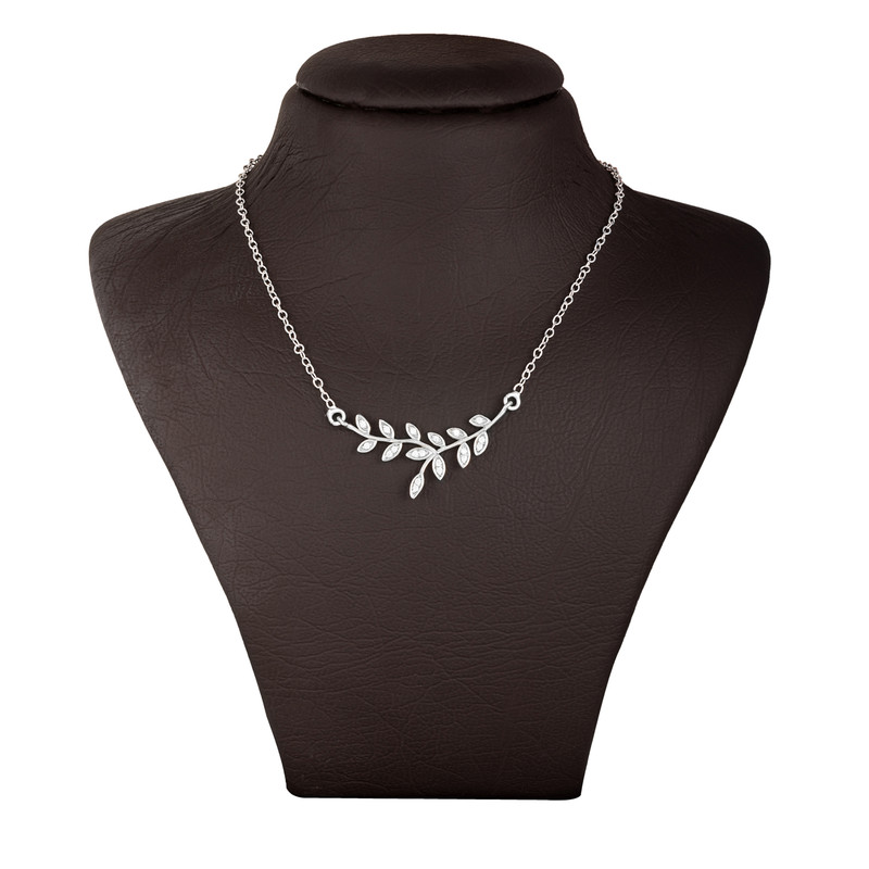 گردنبند نقره زنانه جواهری سون مدل 2602