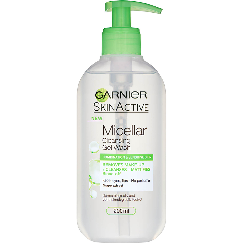  ژل شستشو صورت گارنیه مدل Skin Active حجم 200 میلی لیتر 