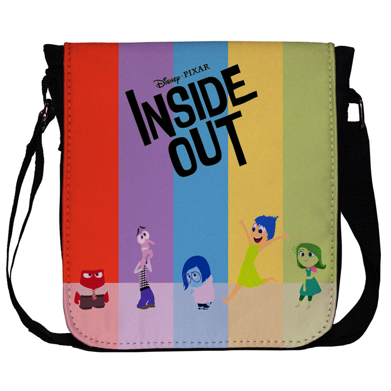   کیف دوشی دخترانه طرح inside out  کد 1027 