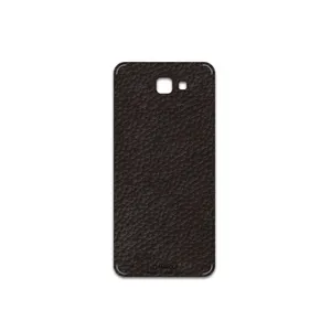MAHOOT Dark-Brown-Leather Cover Sticker for Samsung Galaxy J5 Prime