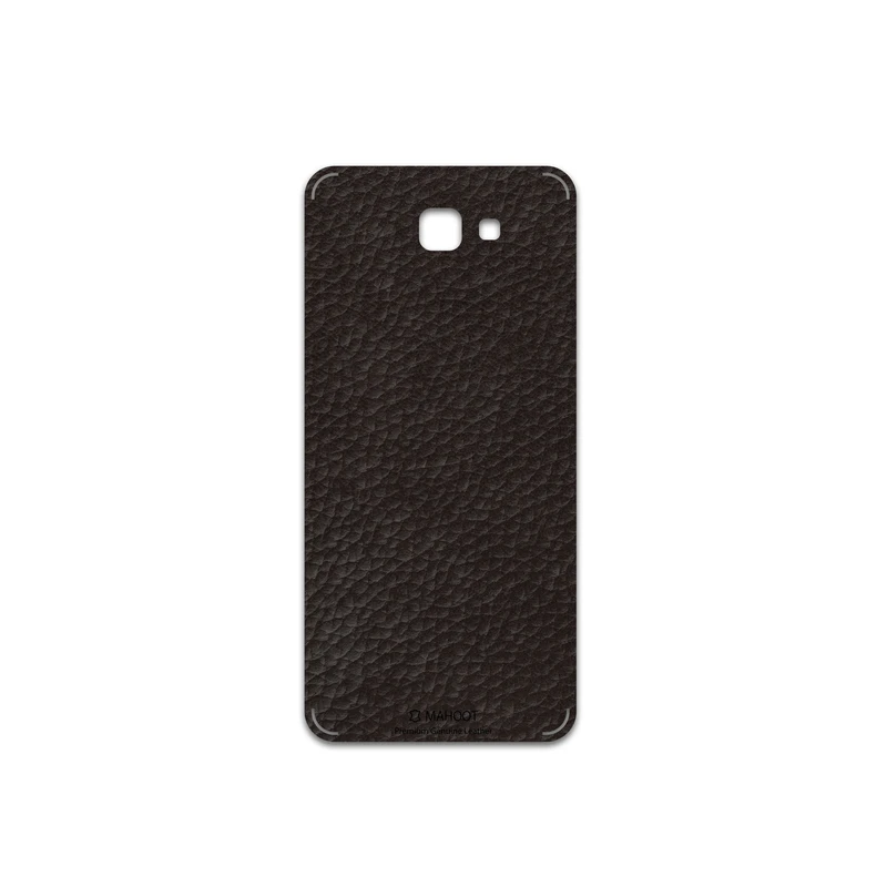 برچسب پوششی ماهوت مدل Dark-Brown-Leather مناسب برای گوشی موبایل سامسونگ Galaxy J5 Prime