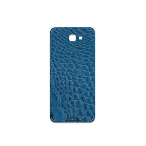MAHOOT Blue-Crocodile-Leather Cover Sticker for Samsung Galaxy J5 Prime