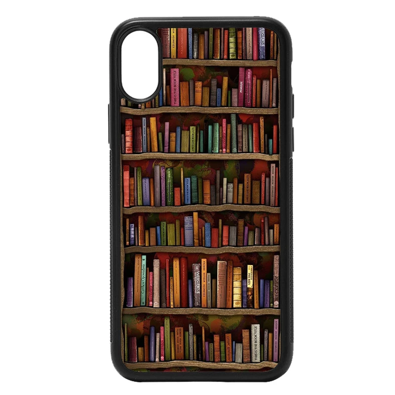 کاور طرح کتابخانه کد 11050646 مناسب برای گوشی موبایل اپل iphone x/xs