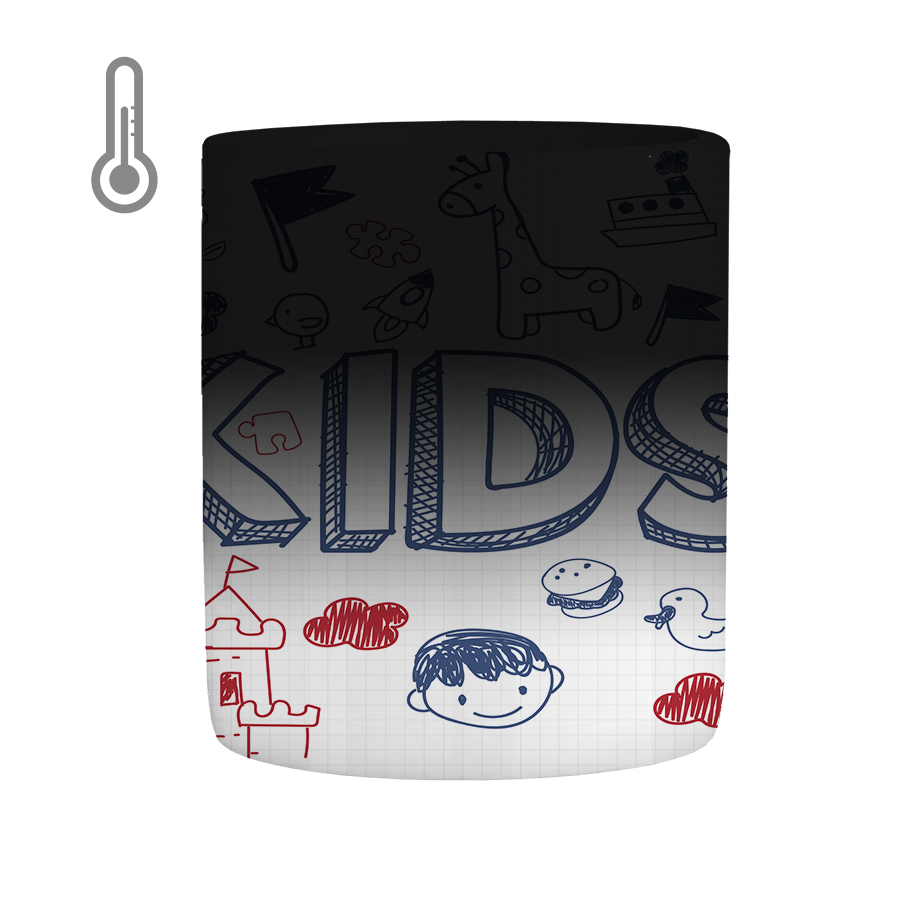 ماگ حرارتی طرح kids کد 400011