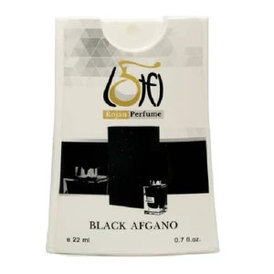 عطر جیبی مردانه روژان مدل بلک افغان حجم 22 میلی لیتر