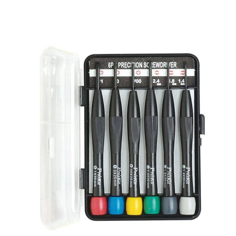 مجموعه 6 عددی پیچ گوشتی پروسکیت مدل 8PK-2061