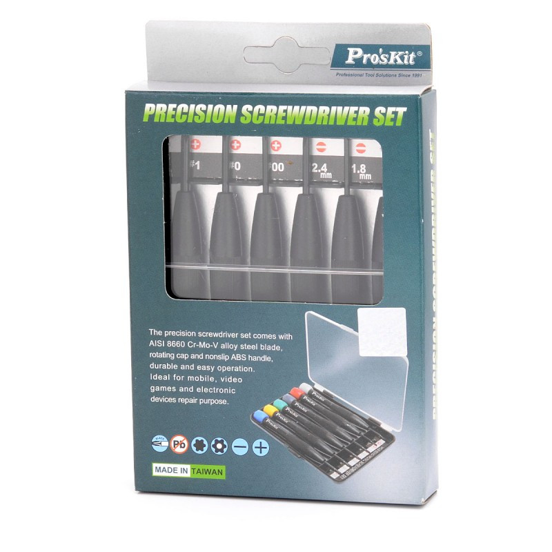 مجموعه 6 عددی پیچ گوشتی پروسکیت مدل 8PK-2061