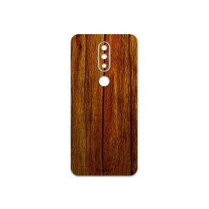MAHOOT Orange-Wood Cover Sticker for Nokia X6