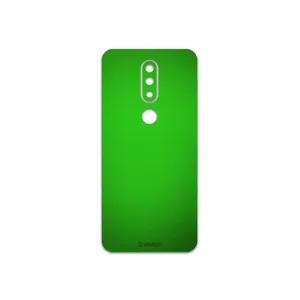 MAHOOT Metallic-Green Cover Sticker for Nokia 6.1 Plus