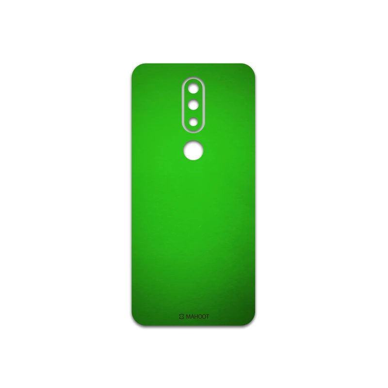 برچسب پوششی ماهوت مدل Metallic-Green مناسب برای گوشی موبایل نوکیا 6.1 Plus