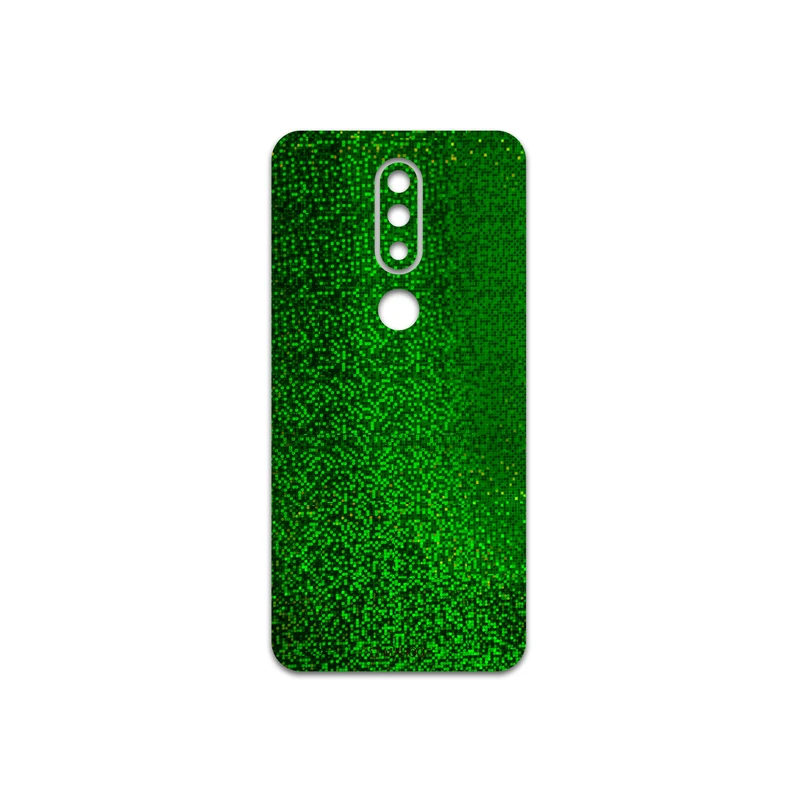 برچسب پوششی ماهوت مدل Green-Holographic مناسب برای گوشی موبایل نوکیا 6.1 Plus