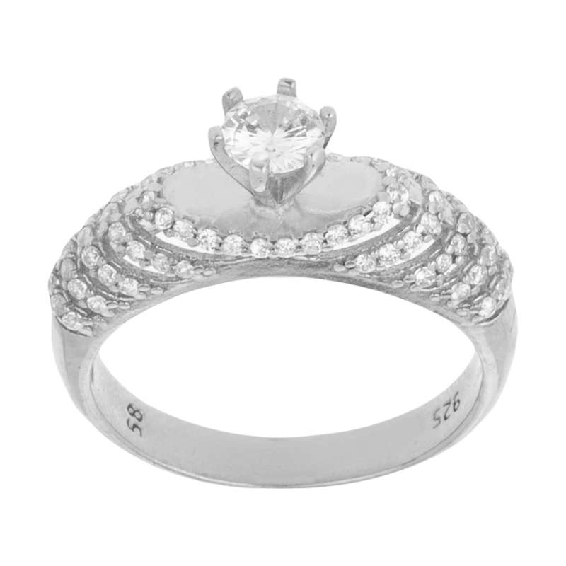 انگشتر نقره زنانه سینانر کد SN-R0181 انگشتر نقره زنانه سینانر کد SN-R0181