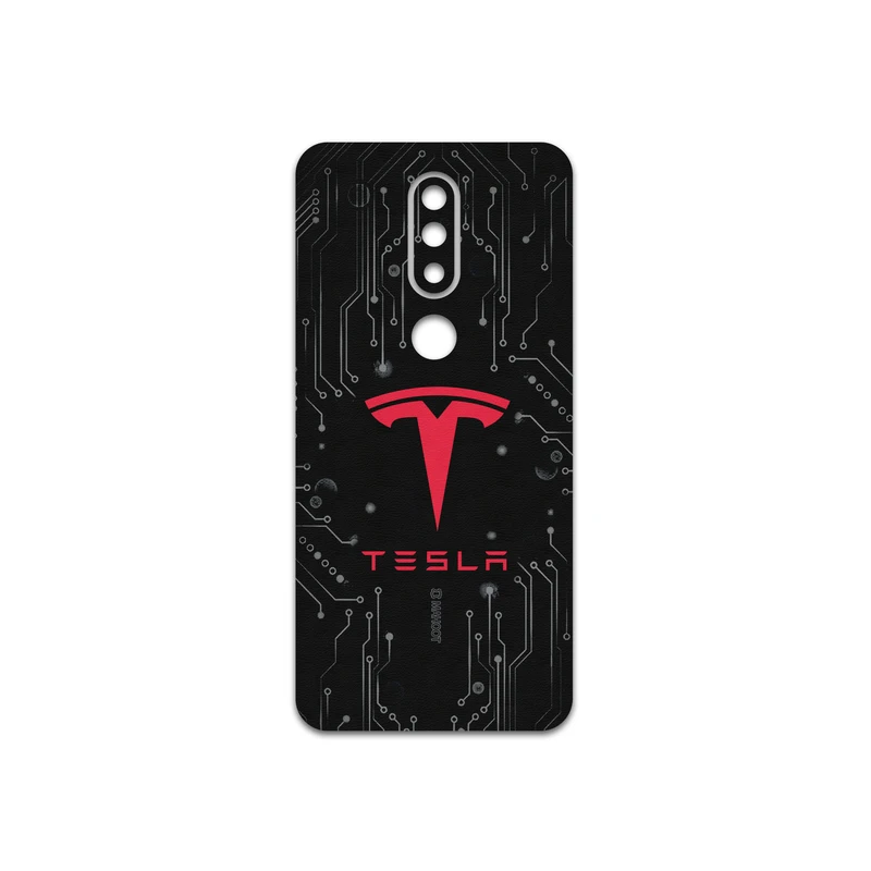 برچسب پوششی ماهوت مدل TESLA-Motors مناسب برای گوشی موبایل نوکیا X6