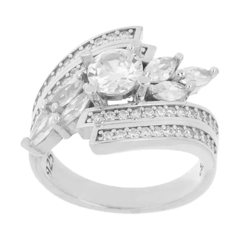 انگشتر نقره زنانه سینانر کد SN-R0187