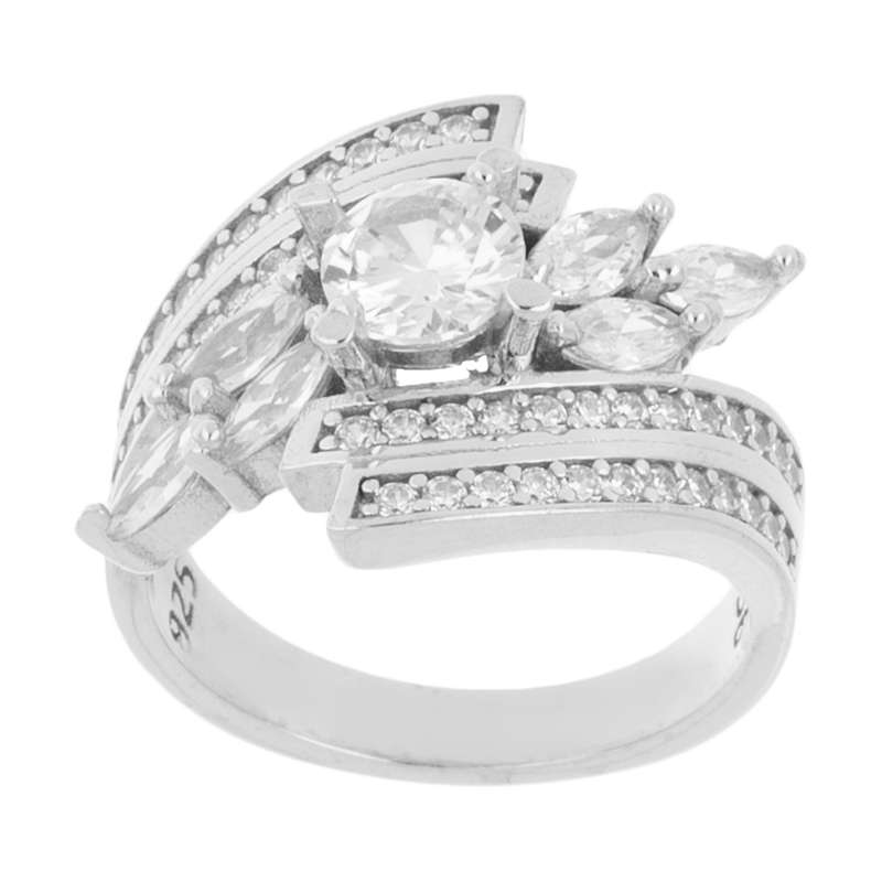 انگشتر نقره زنانه سینانر کد SN-R0187 انگشتر نقره زنانه سینانر کد SN-R0187