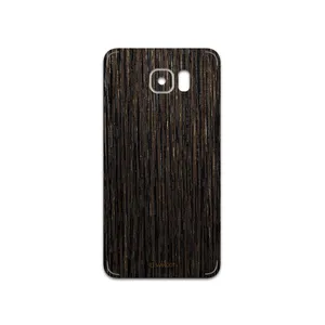 MAHOOT Dark-Gold-Stripes-Wood Cover Sticker for Samsung Galaxy Note 5