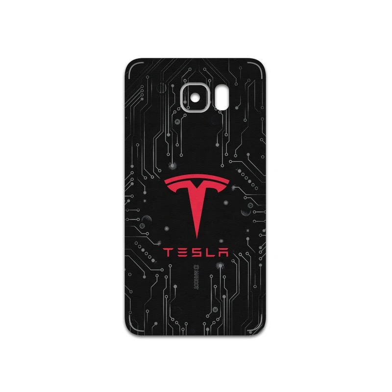 برچسب پوششی ماهوت مدل TESLA-Motors مناسب برای گوشی موبایل سامسونگ Galaxy Note 5