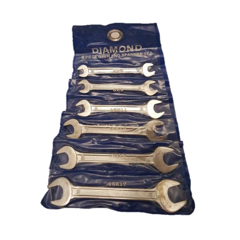 مجموعه 6 عددی آچار دوسر تخت دیاموند مدل 06