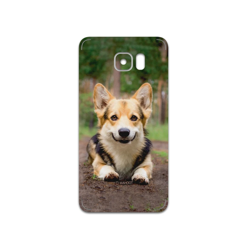 برچسب پوششی ماهوت مدل Dog-2 مناسب برای گوشی موبایل سامسونگ Galaxy Note 5