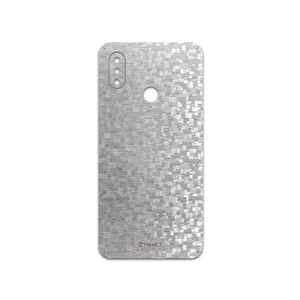 MAHOOT Silver-Silicon Cover Sticker for Xiaomi Mi 8