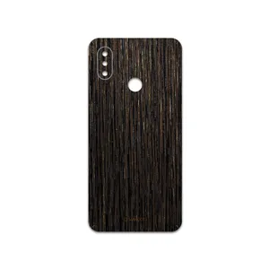 MAHOOT Dark-Gold-Stripes-Wood Cover Sticker for Xiaomi Mi 8