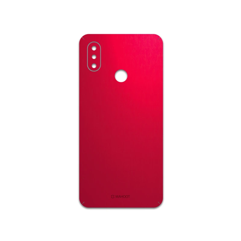 برچسب پوششی ماهوت مدل Matte-Warm-Red مناسب برای گوشی موبایل شیائومی Mi 8