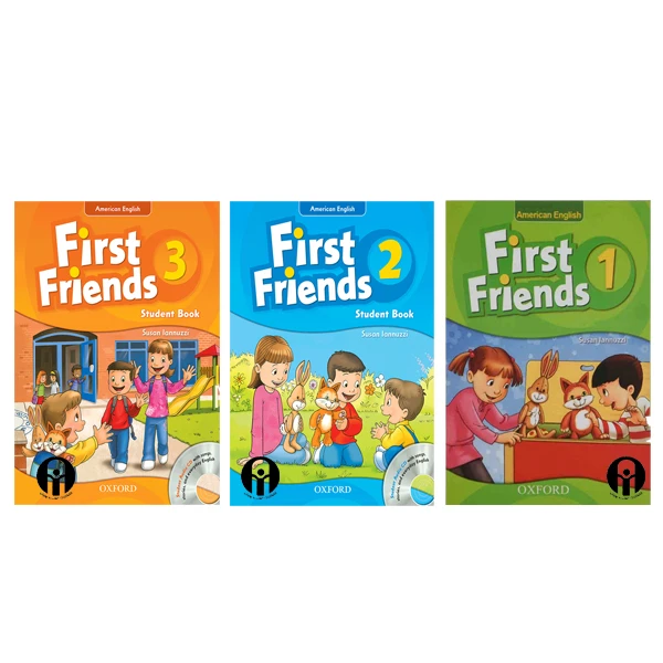 کتاب First Friends اثر Susan Lannuzzi انتشارات الوندپویان سه جلدی