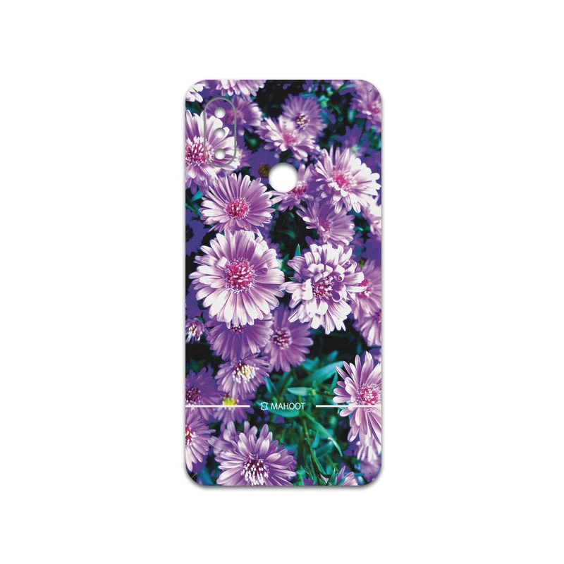 برچسب پوششی ماهوت مدل Purple-Flower مناسب برای گوشی موبایل شیائومی Mi 8