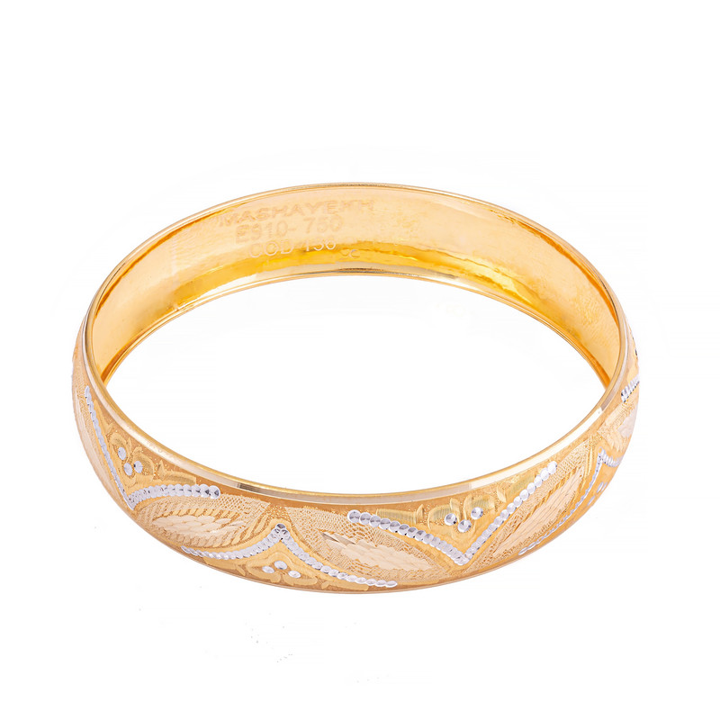 النگو طلا 18 عیار زنانه کد AL02G-2