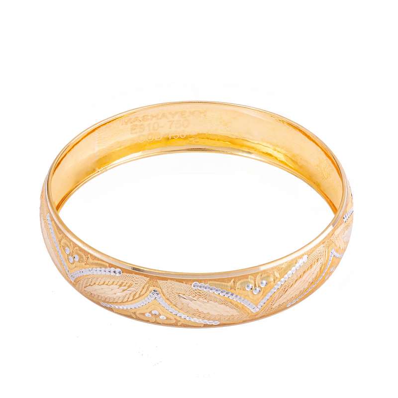 النگو طلا 18 عیار زنانه کد AL02G-2